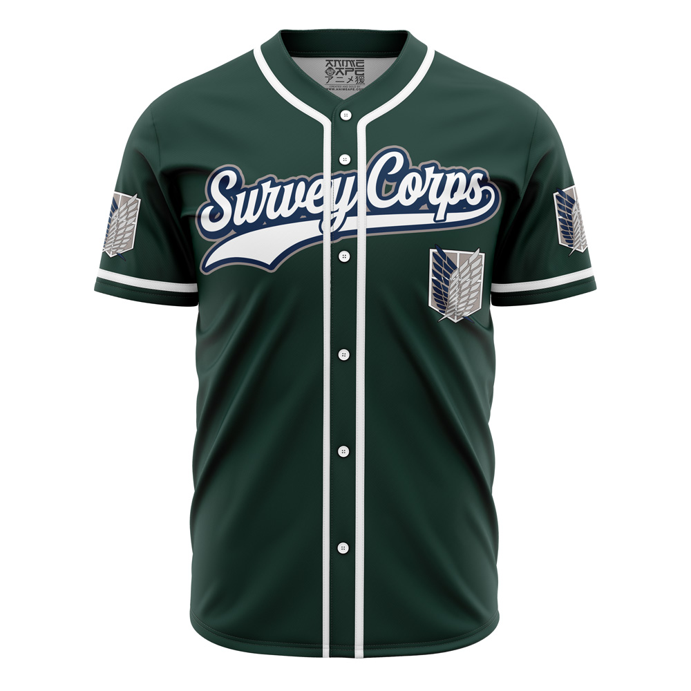 Mckenzieshoponline Survey Corps Attack on Titan Personalized Baseball Jersey For Fans - Image 2