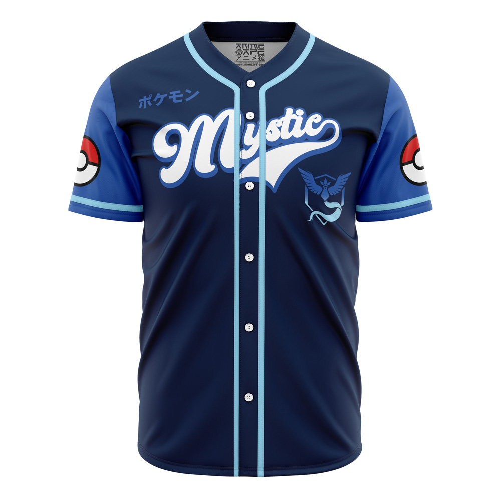 Mckenzieshoponline Team Mystic Pokemon Personalized Baseball Jersey For Fans