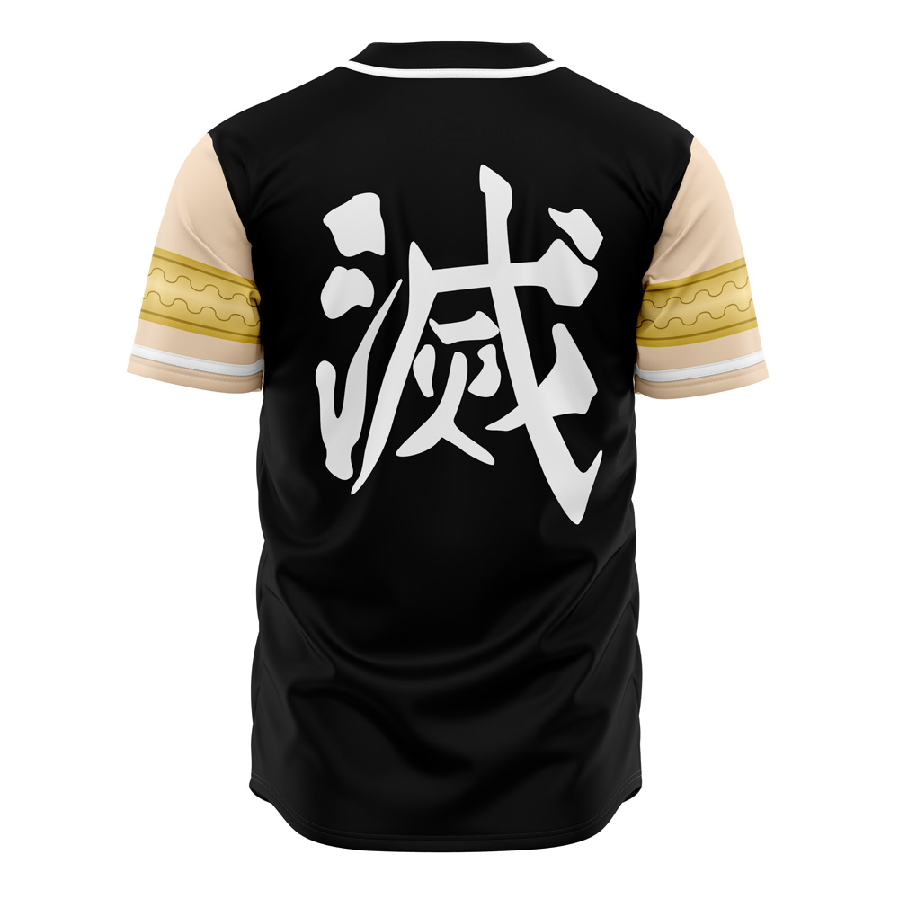 Mckenzieshoponline Tengen Uzui Demon Slayer Personalized Baseball Jersey For Fans - Image 3