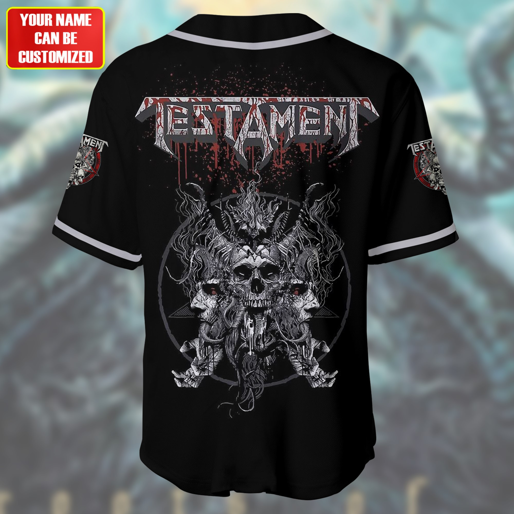 Jerseytrend Testament Personalized Baseball Jersey For Fans - Image 4