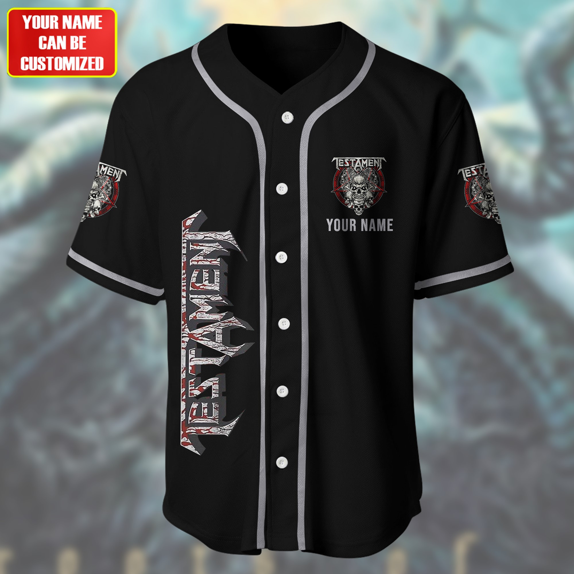 Jerseytrend Testament Personalized Baseball Jersey For Fans - Image 3