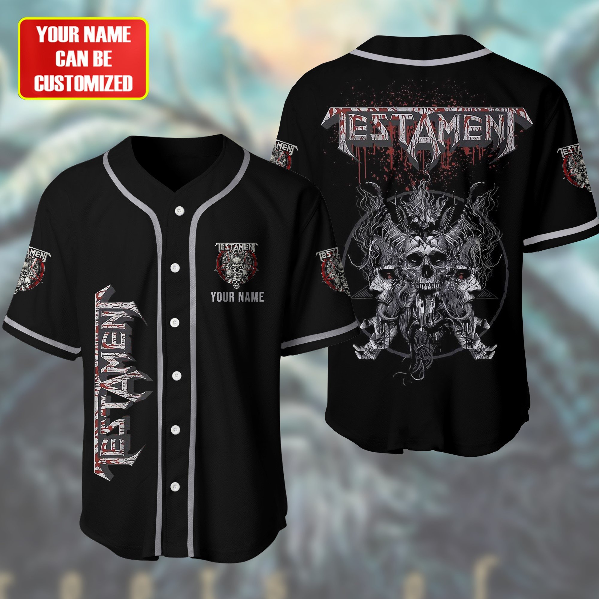 Jerseytrend Testament Personalized Baseball Jersey For Fans