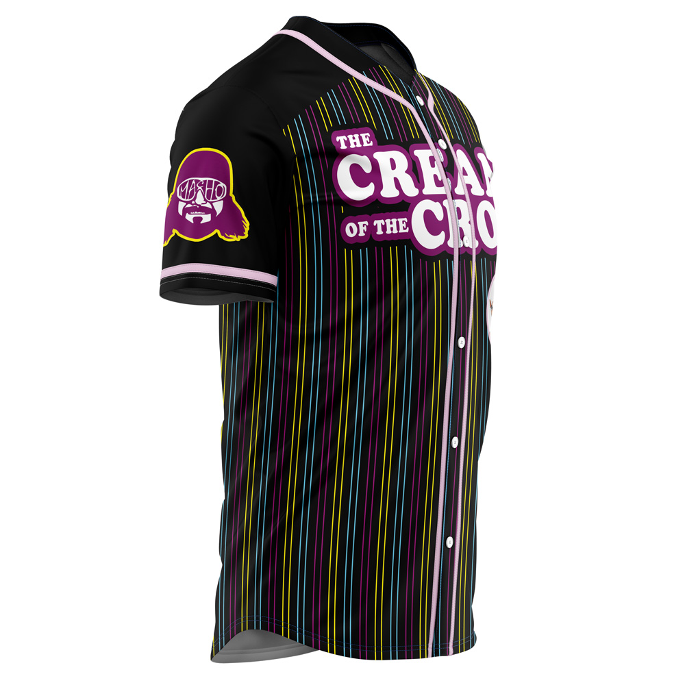 Mckenzieshoponline The Cream of the Crop Randy Savage Personalized Baseball Jersey For Fans - Image 2