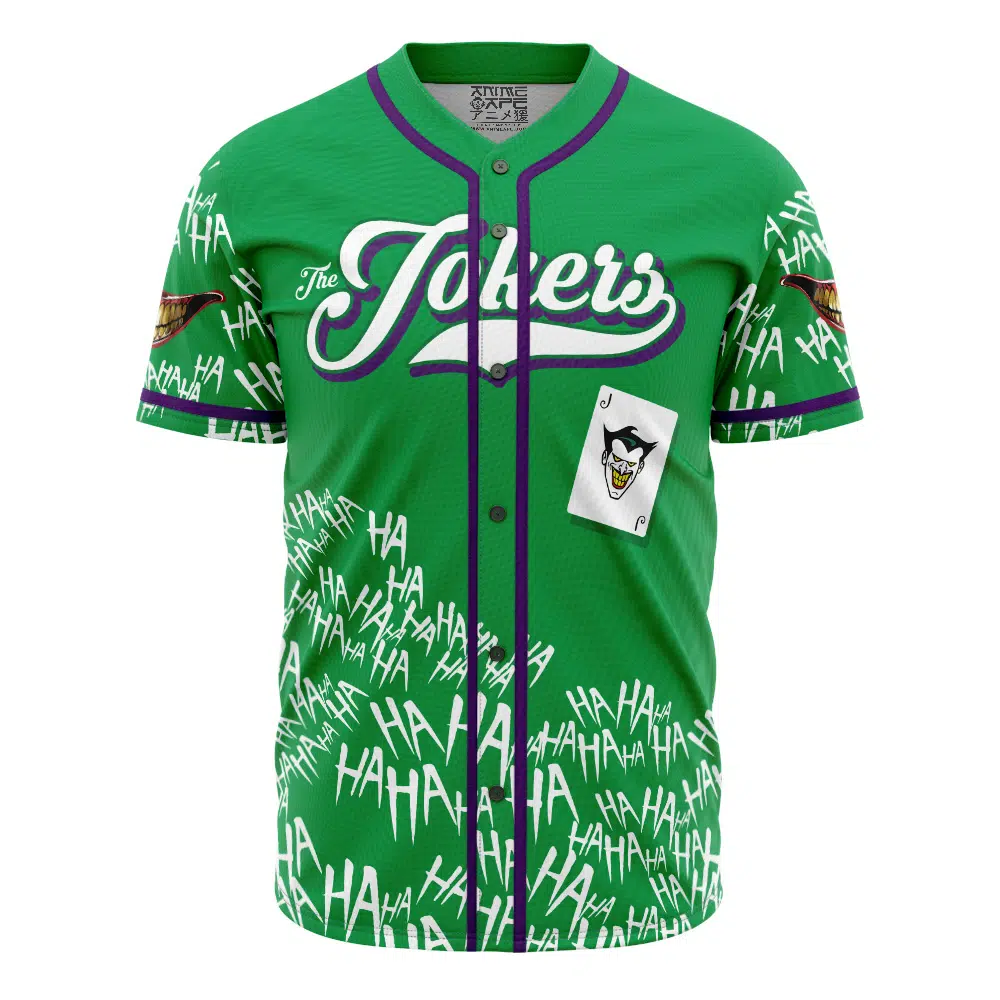 Mckenzieshoponline The Jokers DC Comics Personalized Baseball Jersey For Fans