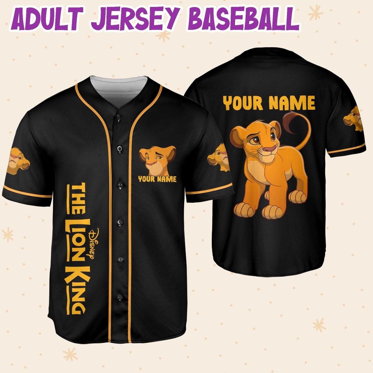 Mckenzieshoponline The Lion King Baby Black Color Personalized Baseball Jersey For Fans - Image 7