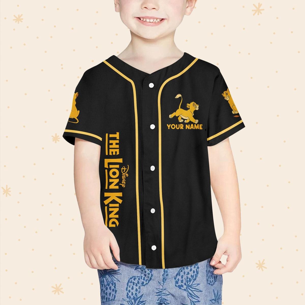 Mckenzieshoponline The Lion King Simba Lovely Disney Personalized Baseball Jersey For Fans - Image 5