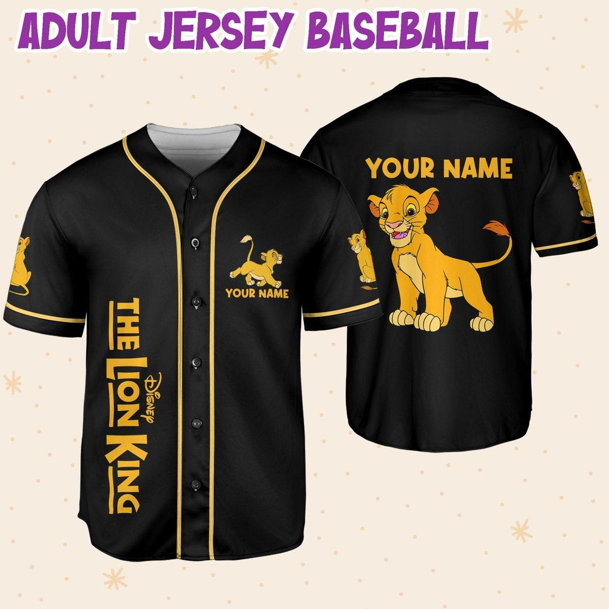 Mckenzieshoponline The Lion King Simba Lovely Disney Personalized Baseball Jersey For Fans - Image 7