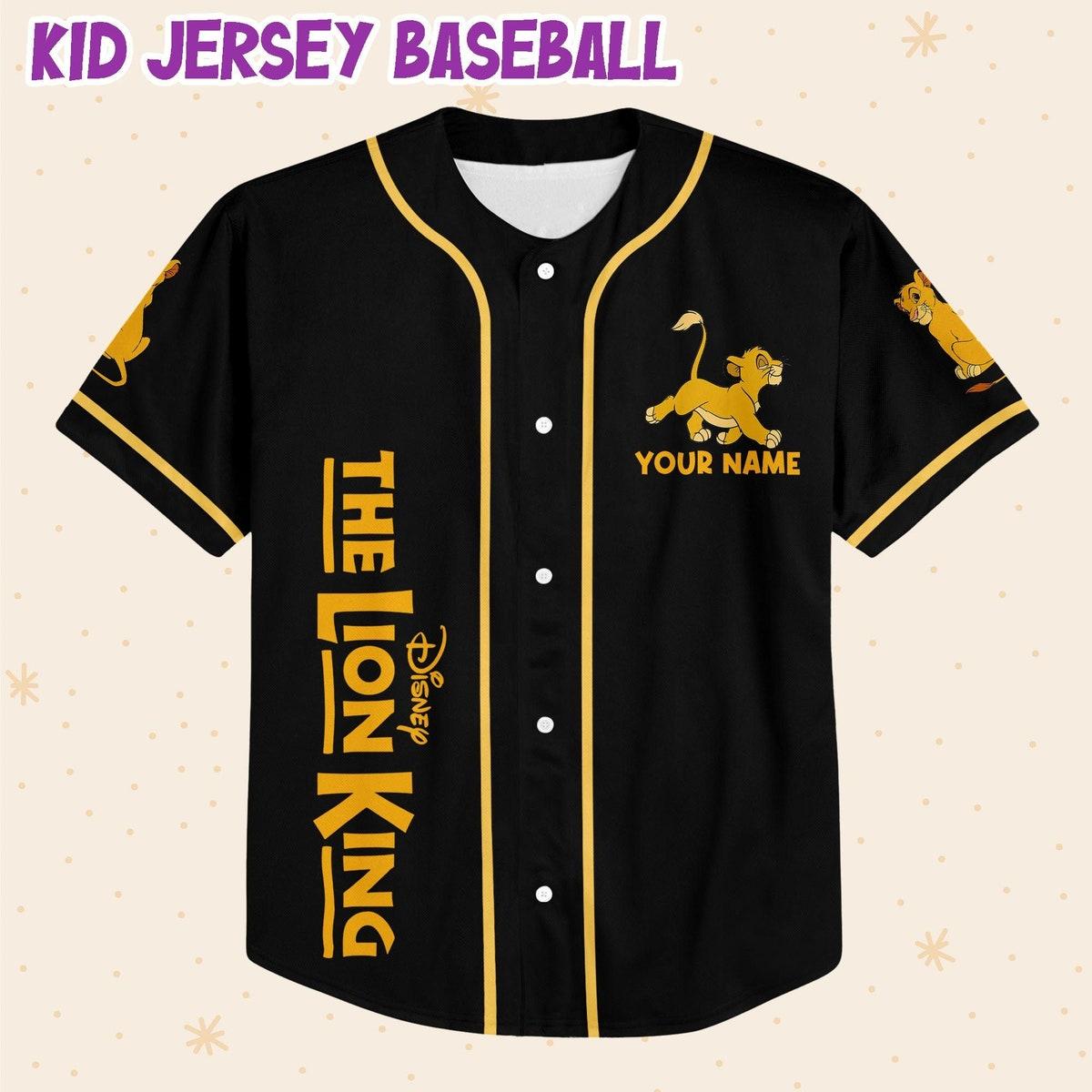 Mckenzieshoponline The Lion King Simba Lovely Disney Personalized Baseball Jersey For Fans - Image 3
