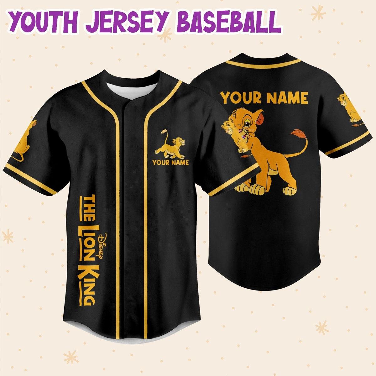 Mckenzieshoponline The Lion King Simba Lovely Disney Personalized Baseball Jersey For Fans - Image 6