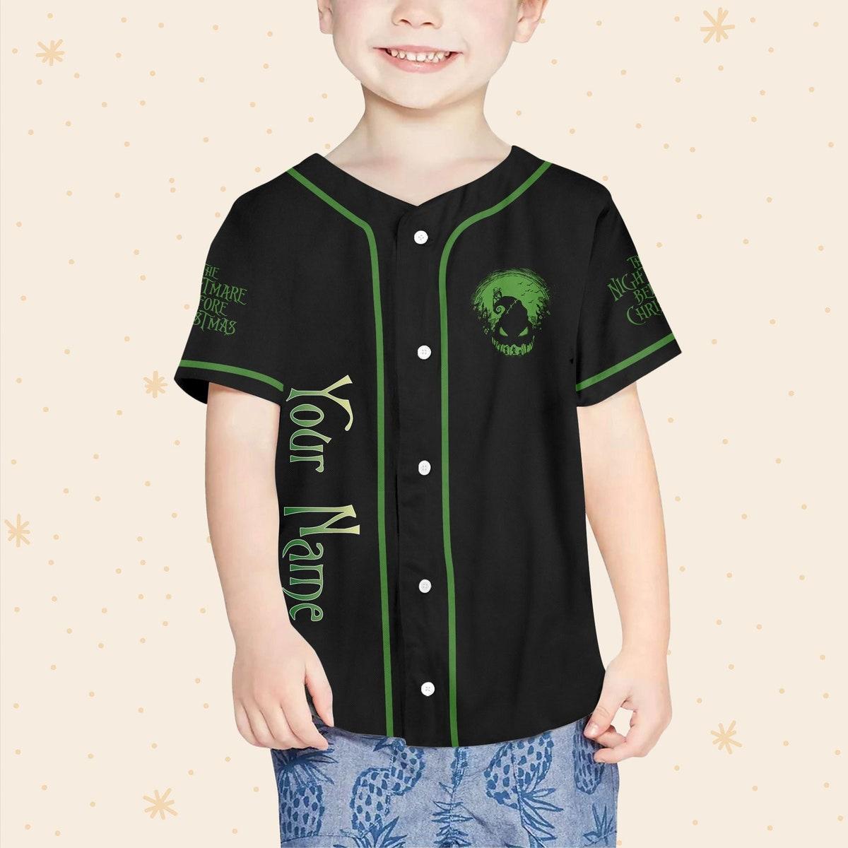 Mckenzieshoponline The Nightmare Before Christmas Oogie Boogie Personalized Baseball Jersey For Fans - Image 5