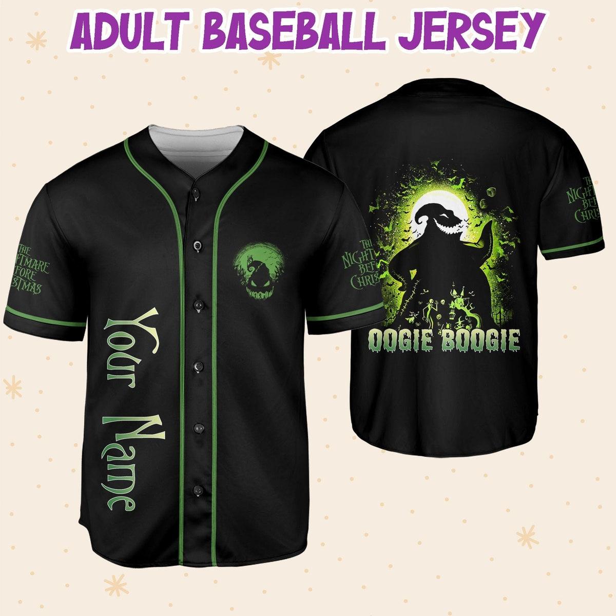 Mckenzieshoponline The Nightmare Before Christmas Oogie Boogie Personalized Baseball Jersey For Fans - Image 7