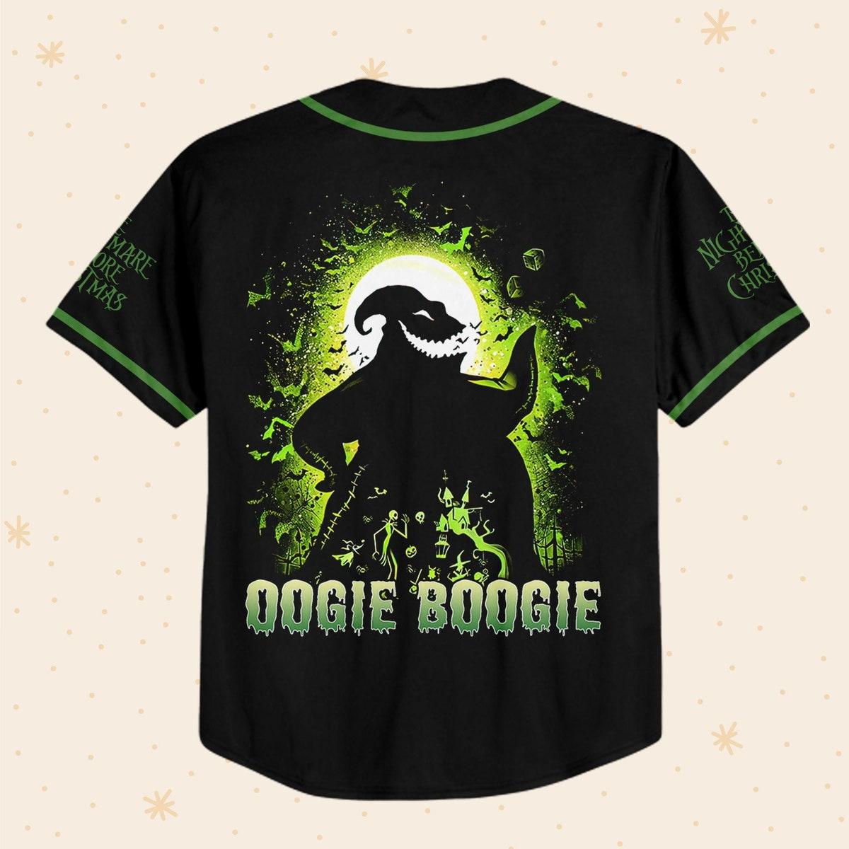 Mckenzieshoponline The Nightmare Before Christmas Oogie Boogie Personalized Baseball Jersey For Fans - Image 4