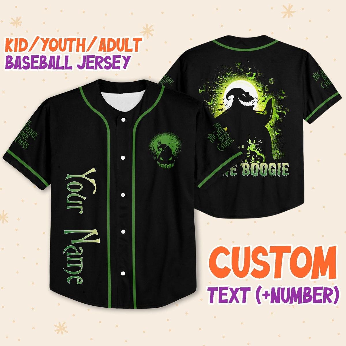 Mckenzieshoponline The Nightmare Before Christmas Oogie Boogie Personalized Baseball Jersey For Fans - Image 2