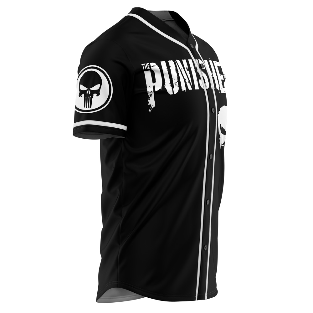 Mckenzieshoponline The Punisher Marvel Personalized Baseball Jersey For Fans - Image 2