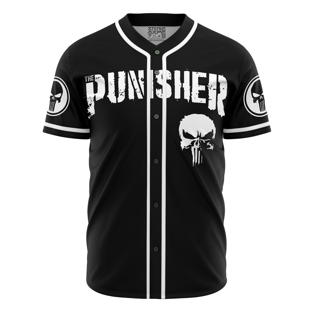 Mckenzieshoponline The Punisher Marvel Personalized Baseball Jersey For Fans