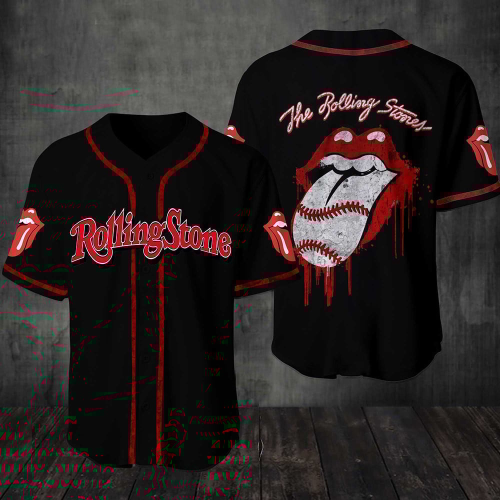 Jerseytrend The Rolling Stone Personalized Baseball Jersey For Fans