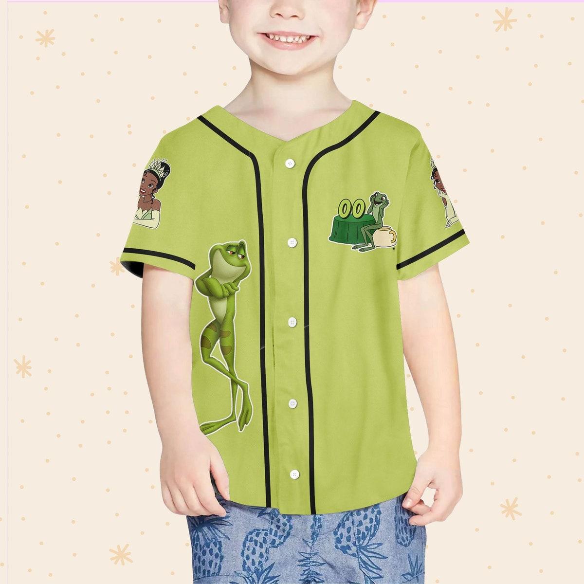 Mckenzieshoponline Tiana Green Black Adult Disney Personalized Baseball Jersey For Fans - Image 5