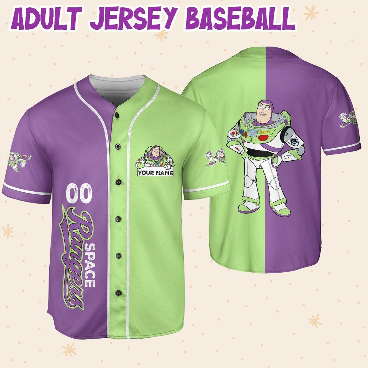 Mckenzieshoponline Toy Story Buzz Lightyear Disney Personalized Baseball Jersey For Fans - Image 7