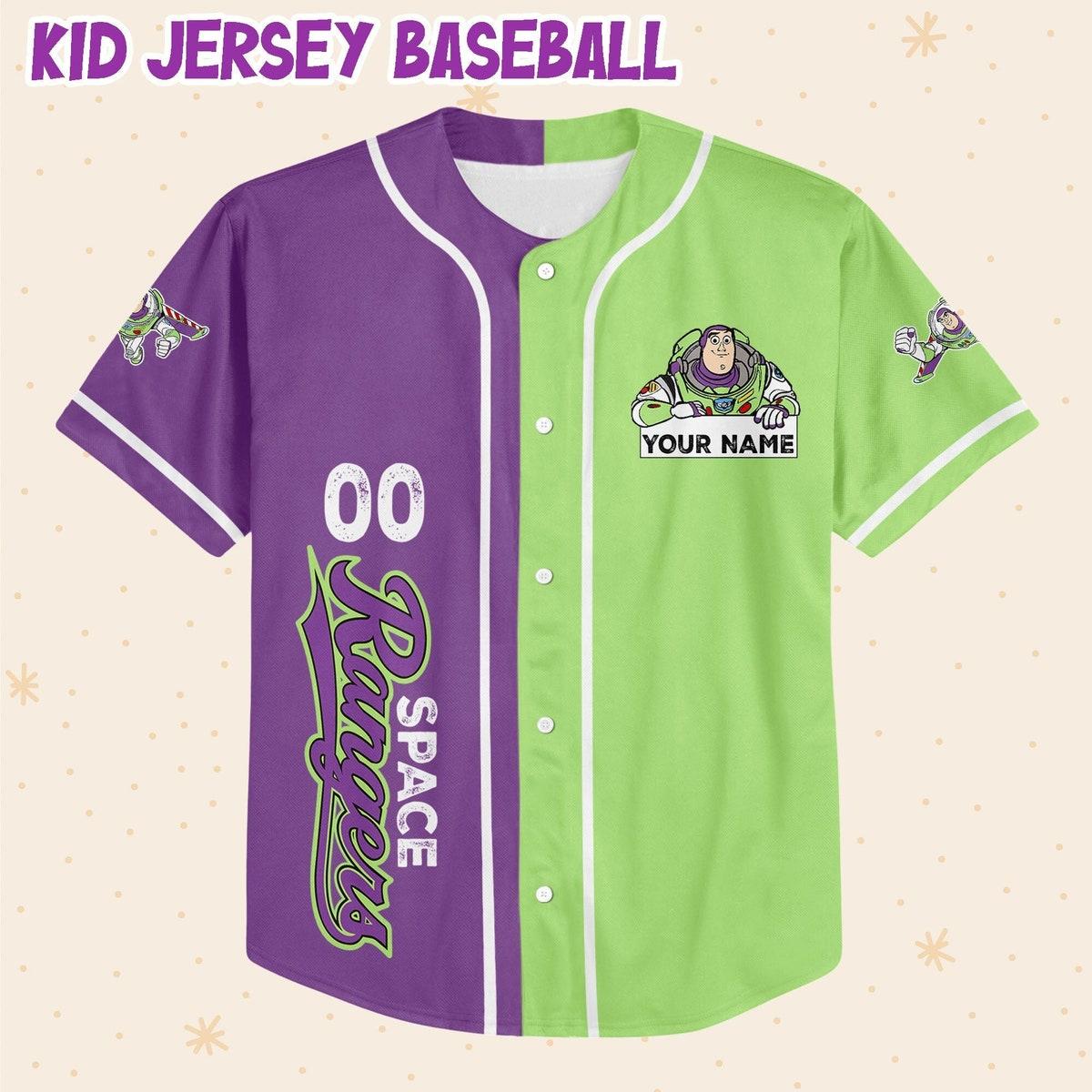 Mckenzieshoponline Toy Story Buzz Lightyear Disney Personalized Baseball Jersey For Fans - Image 3