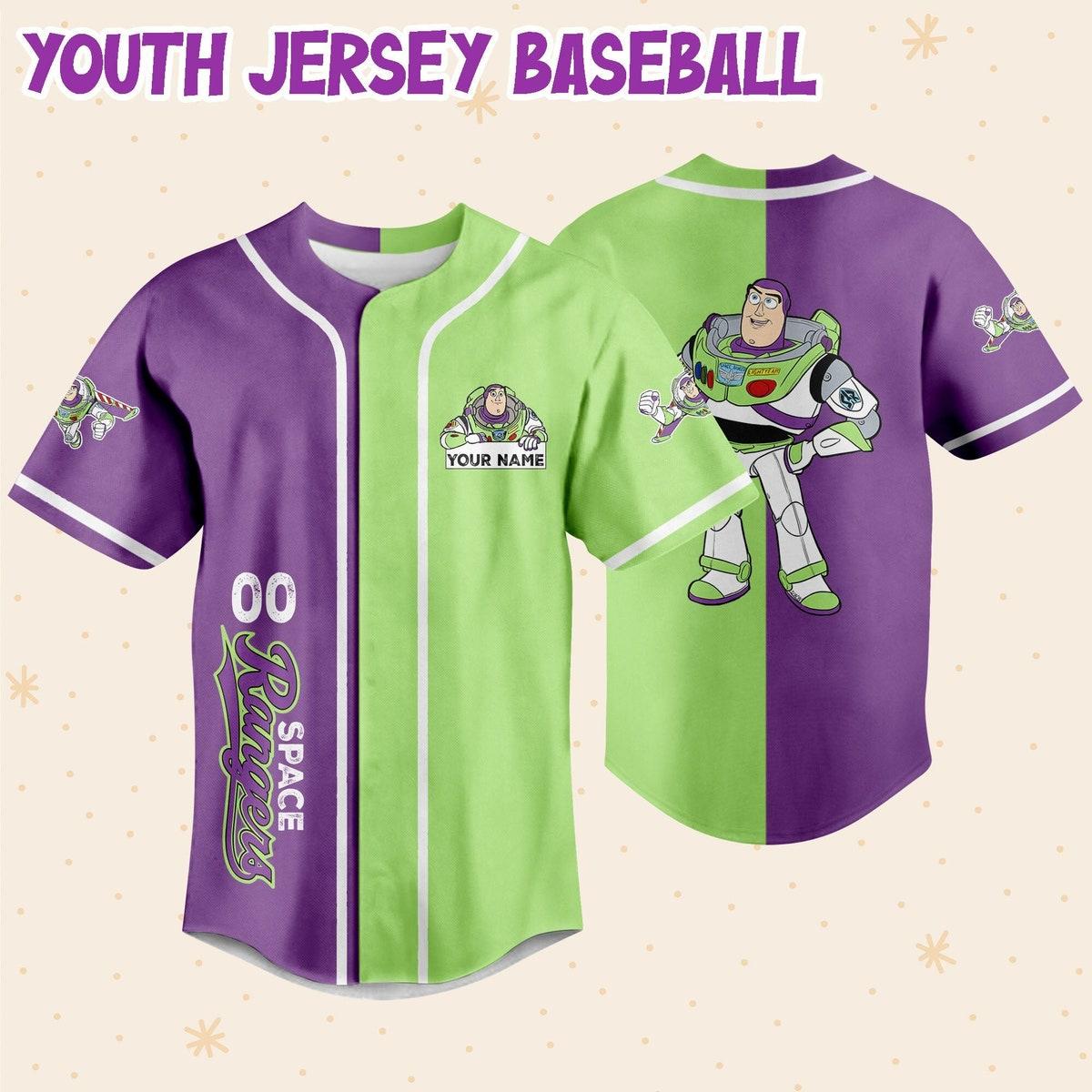 Mckenzieshoponline Toy Story Buzz Lightyear Disney Personalized Baseball Jersey For Fans - Image 6