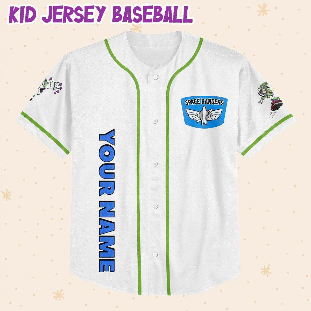 Mckenzieshoponline Toy Story Buzz Lightyear To Infinity And Beyond Personalized Baseball Jersey For Fans - Image 3
