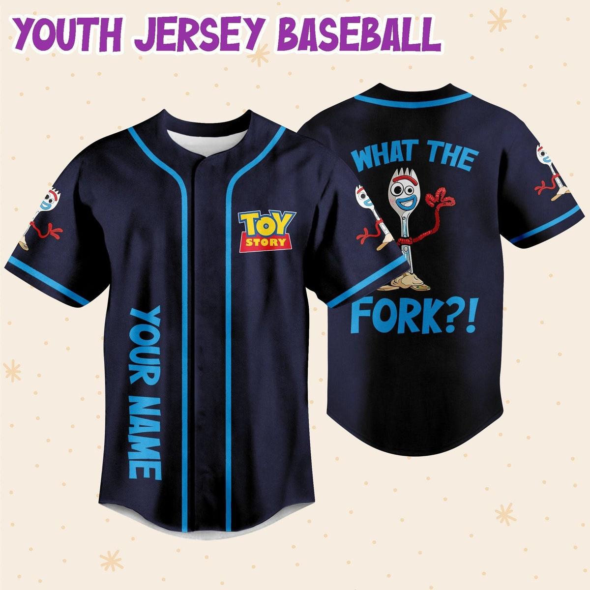 Mckenzieshoponline Toy Story What The Fork Personalized Baseball Jersey For Fans - Image 6