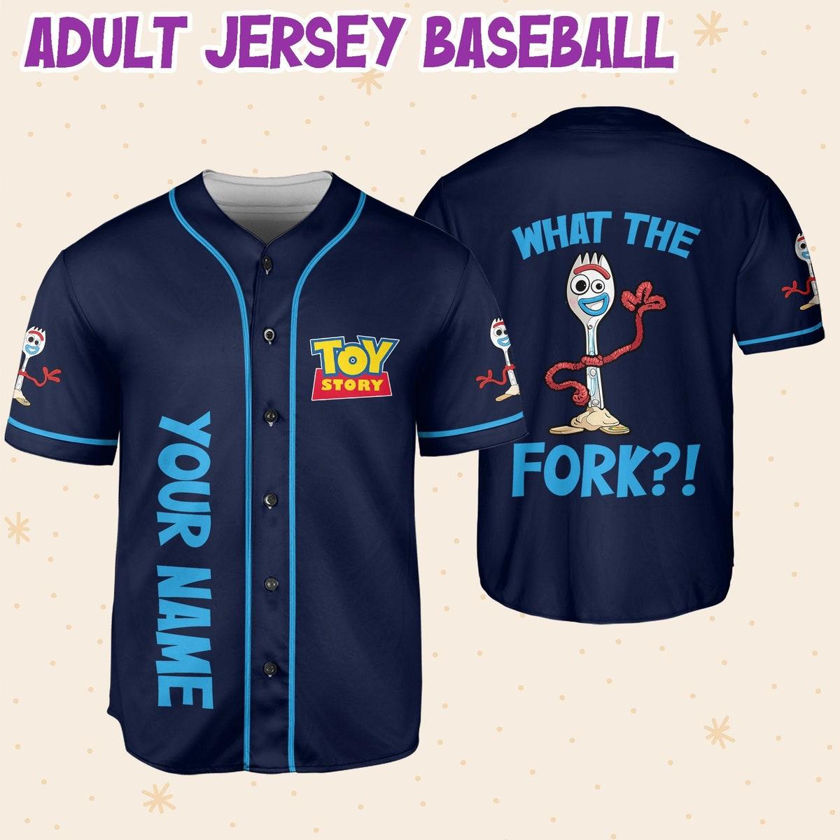 Mckenzieshoponline Toy Story What The Fork Personalized Baseball Jersey For Fans - Image 7