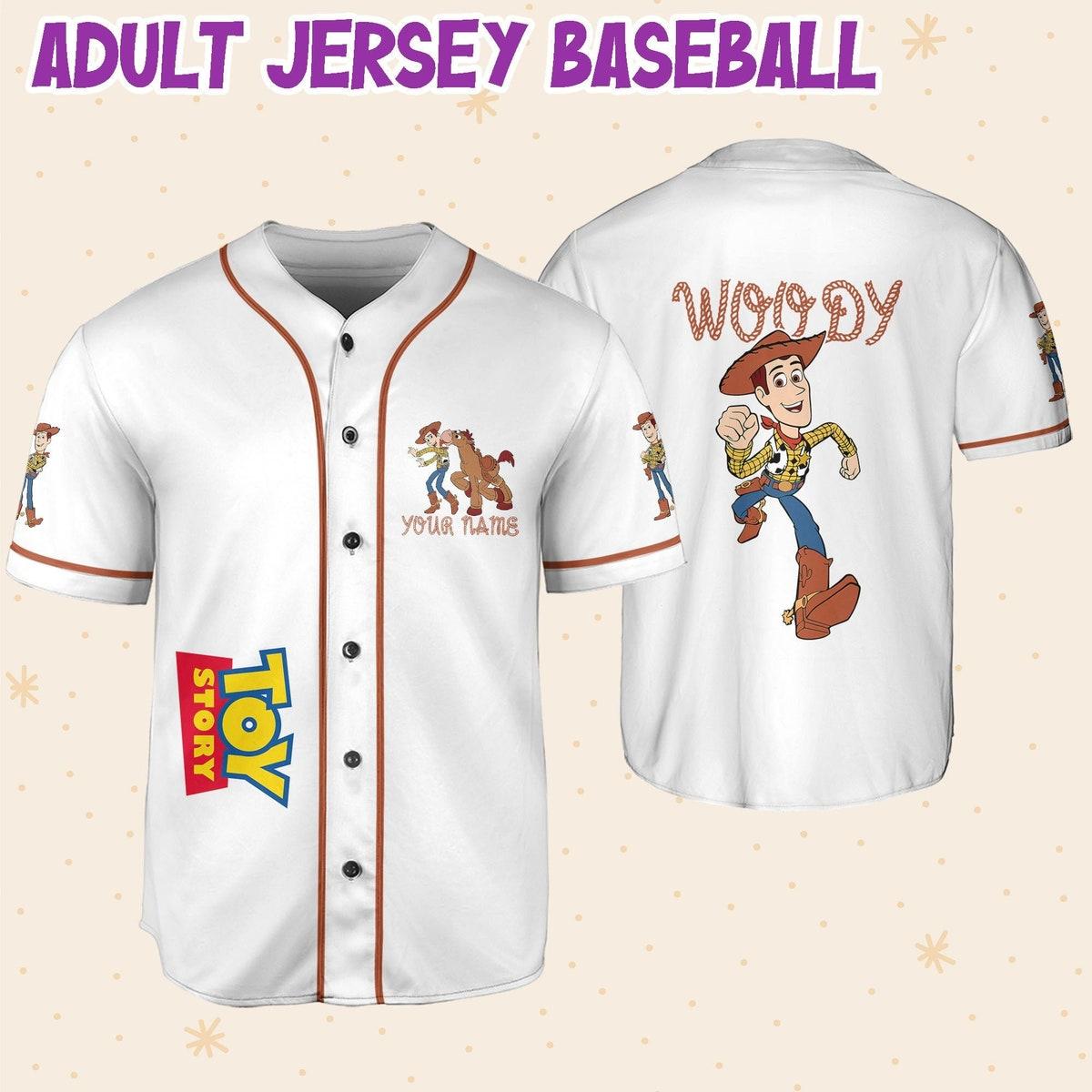 Mckenzieshoponline Toy Story Woody Sheriff Disney Personalized Baseball Jersey For Fans - Image 7