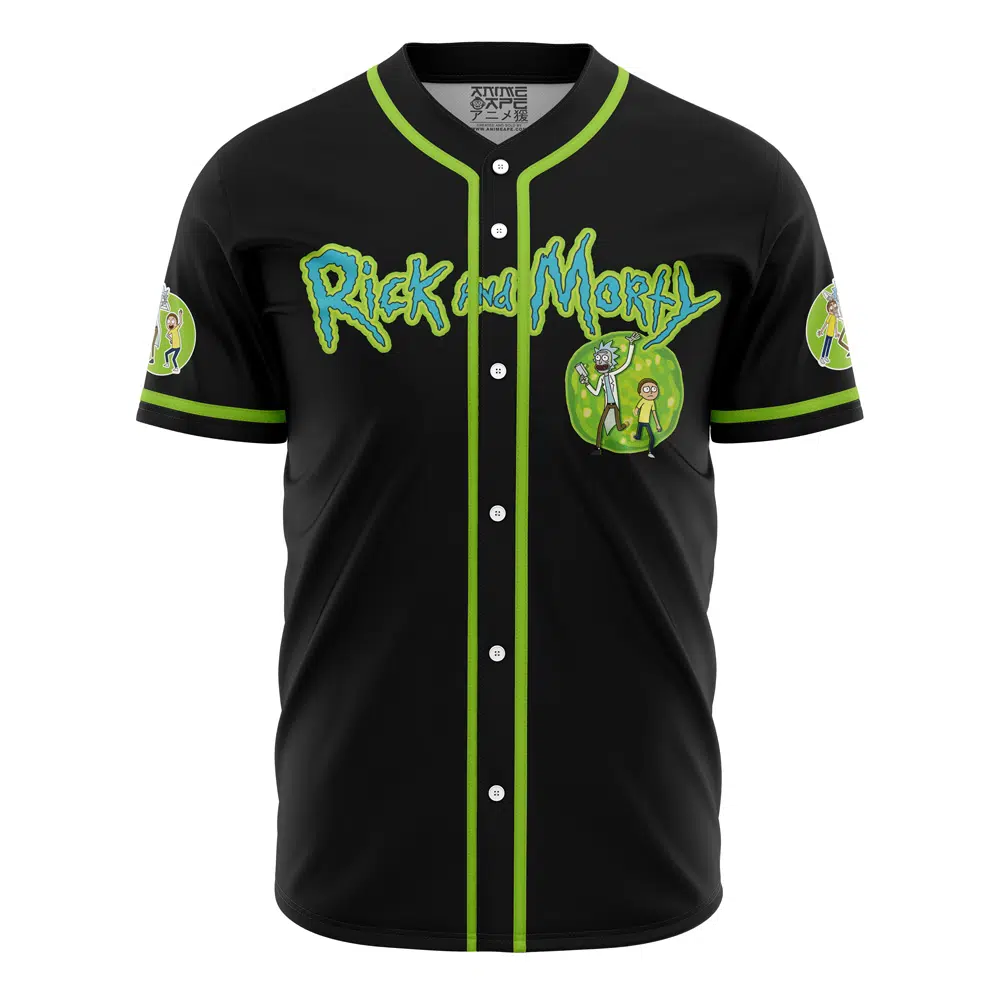 Mckenzieshoponline Trippy Cosmic Rick and Morty Personalized Baseball Jersey For Fans - Image 2