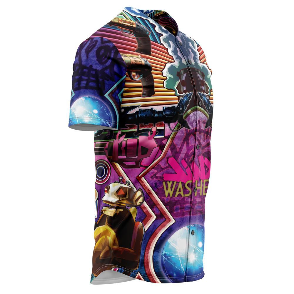 Mckenzieshoponline Trippy Jinx Arcane League of Legends Personalized Baseball Jersey For Fans Without Piping - Image 2