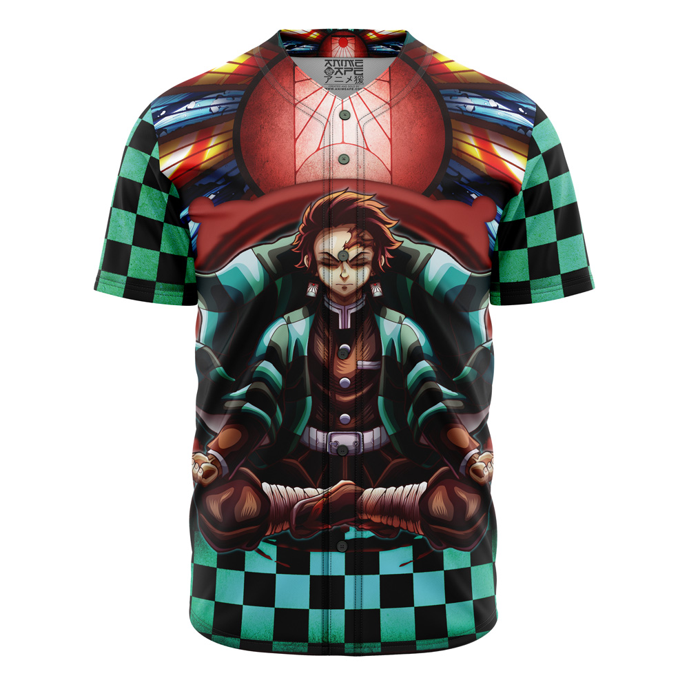 Mckenzieshoponline Trippy Kamado Tanjiro Demon Slayer Personalized Baseball Jersey For Fans Without Piping