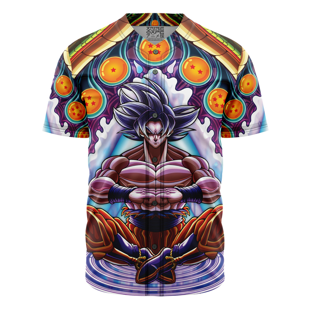 Mckenzieshoponline Trippy Ultra Instinct Goku Dragon Ball Z Personalized Baseball Jersey For Fans Without Piping