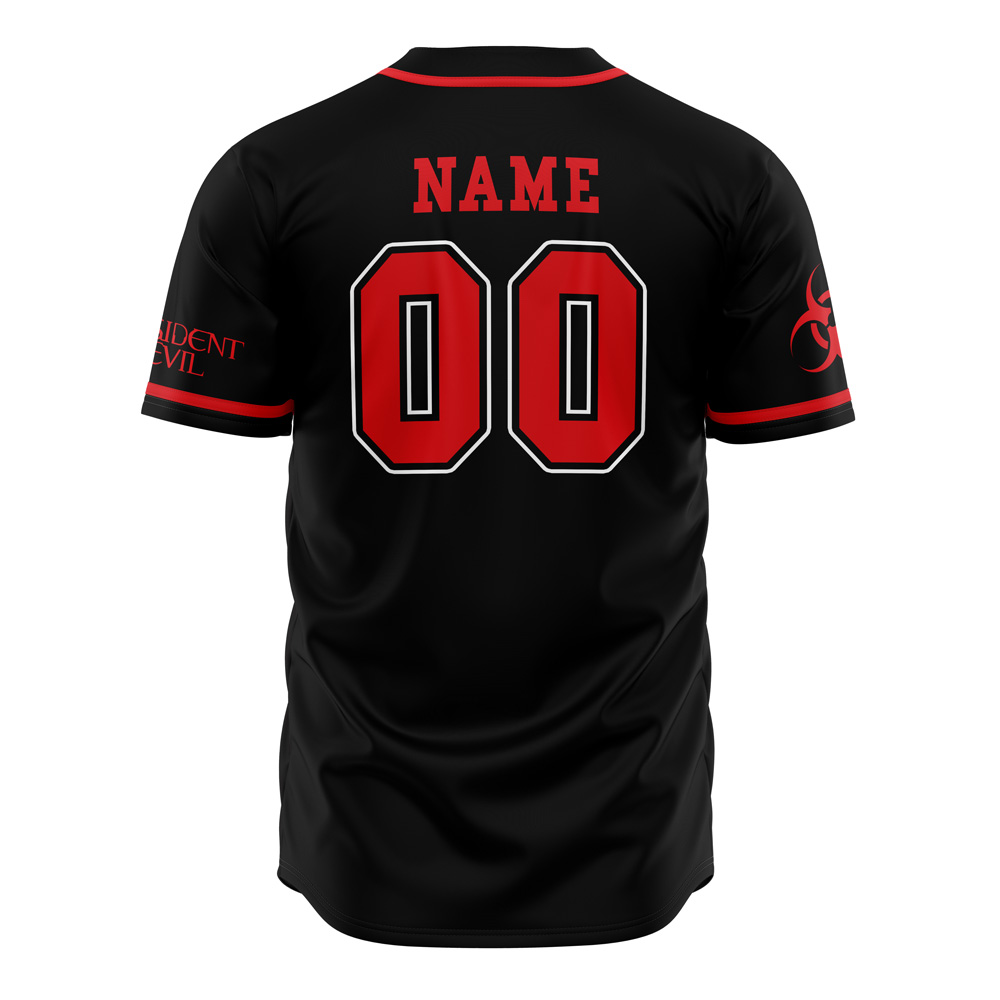 Mckenzieshoponline Umbrella Corp Resident Evil Personalized Baseball Jersey For Fans - Image 3