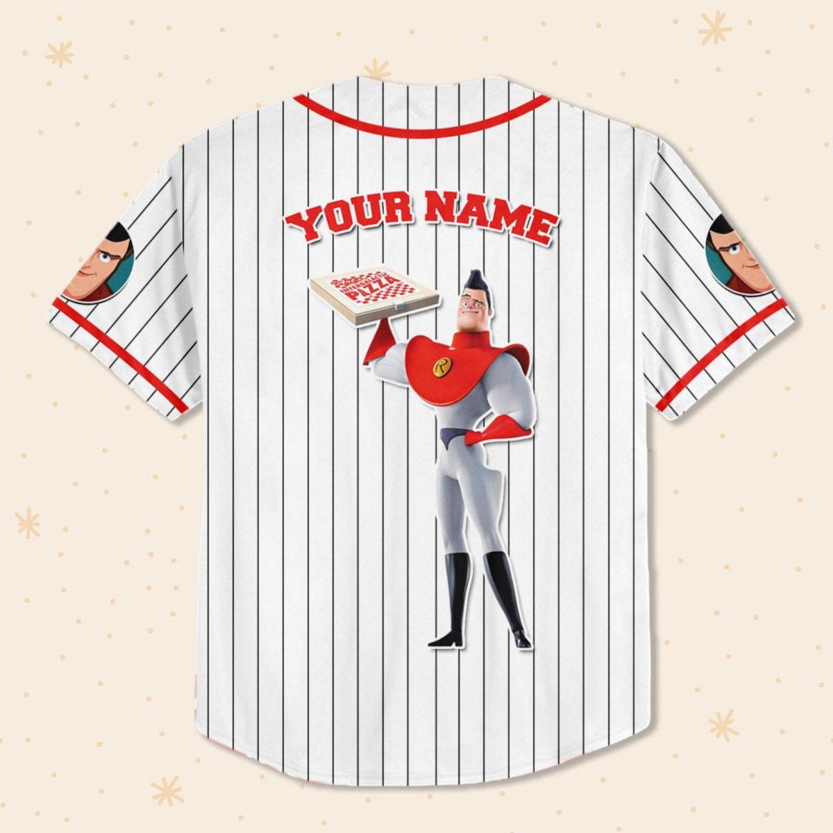 Mckenzieshoponline Uncle Art Robinson White Meet The Robinsons Personalized Baseball Jersey For Fans - Image 4