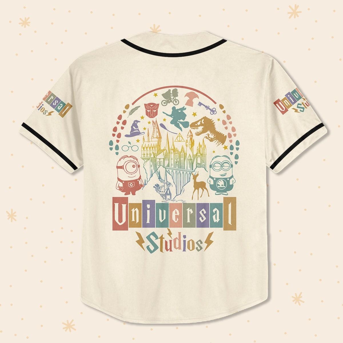Mckenzieshoponline Universal Studio Vintage Characters Disney Personalized Baseball Jersey For Fans - Image 4