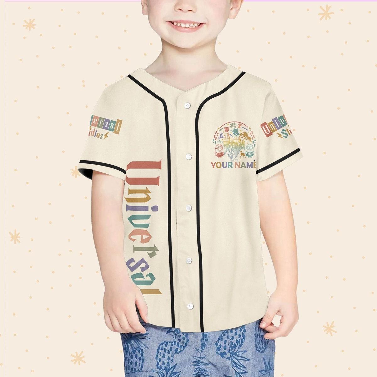 Mckenzieshoponline Universal Studio Vintage Characters Disney Personalized Baseball Jersey For Fans - Image 5