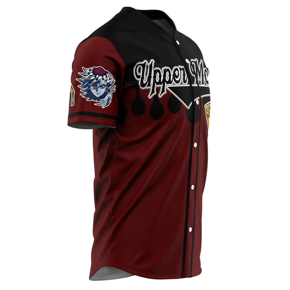 Mckenzieshoponline Upper Moons Doma Demon Slayer Personalized Baseball Jersey For Fans - Image 2