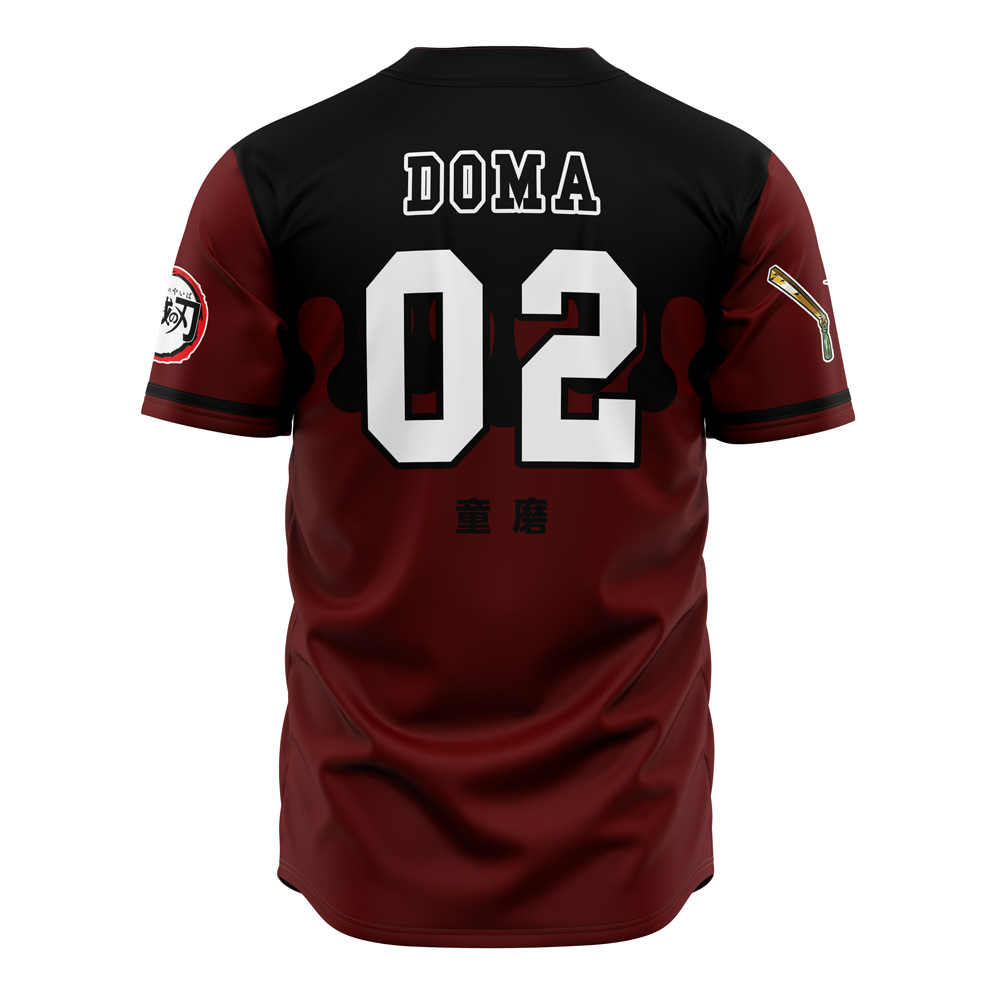 Mckenzieshoponline Upper Moons Doma Demon Slayer Personalized Baseball Jersey For Fans - Image 3