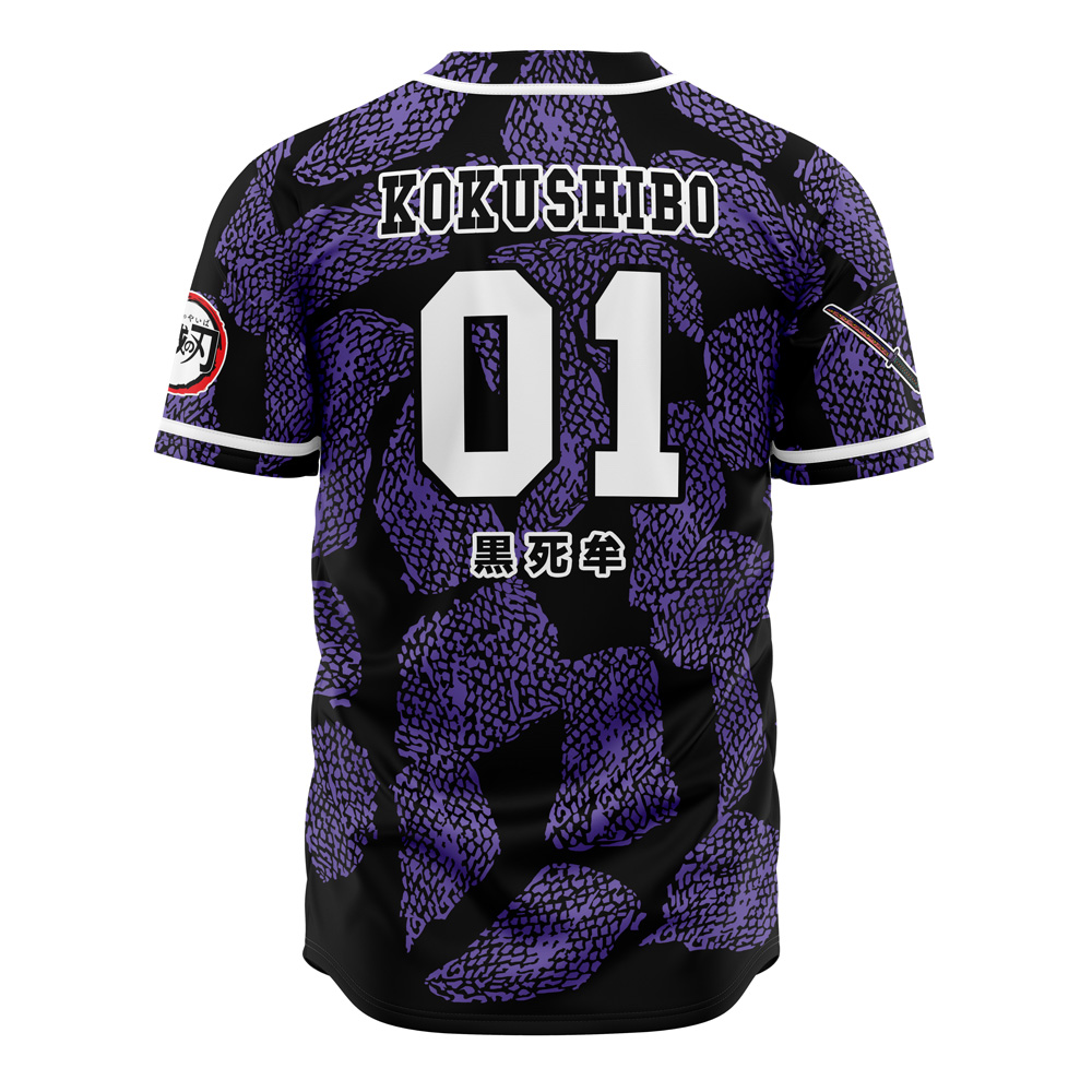 Mckenzieshoponline Upper Moons Kokushibo Demon Slayer Personalized Baseball Jersey For Fans - Image 3