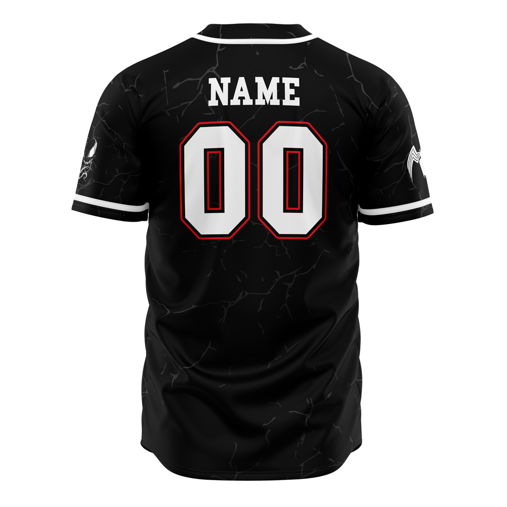Mckenzieshoponline Venom Marvel Personalized Baseball Jersey For Fans - Image 3