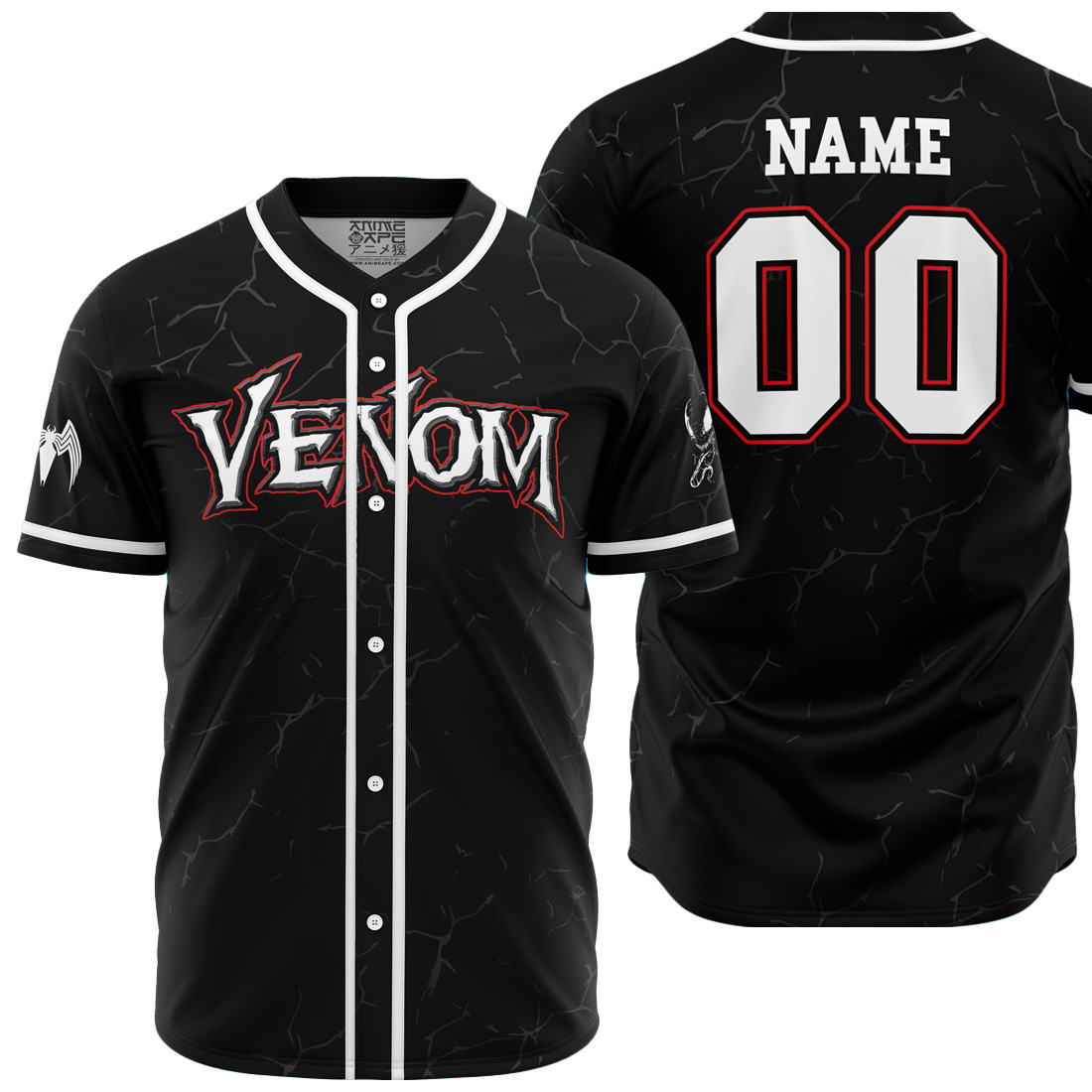 Mckenzieshoponline Venom Marvel Personalized Baseball Jersey For Fans