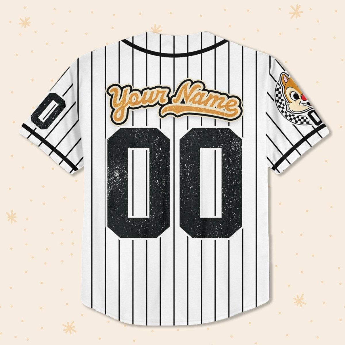 Mckenzieshoponline Vintage Chip And Dale Double Disney Personalized Baseball Jersey For Fans - Image 4