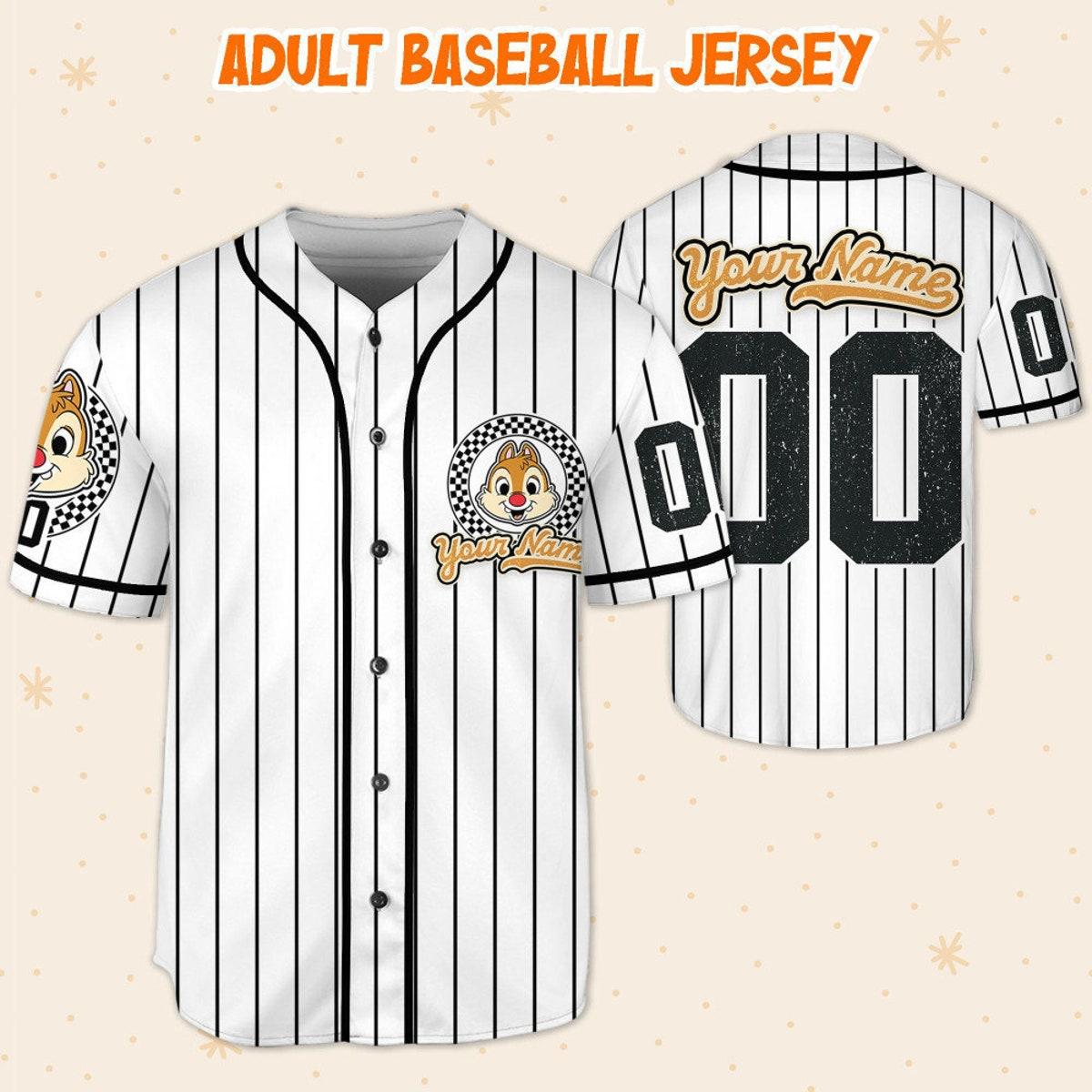 Mckenzieshoponline Vintage Chip And Dale Double Disney Personalized Baseball Jersey For Fans - Image 6