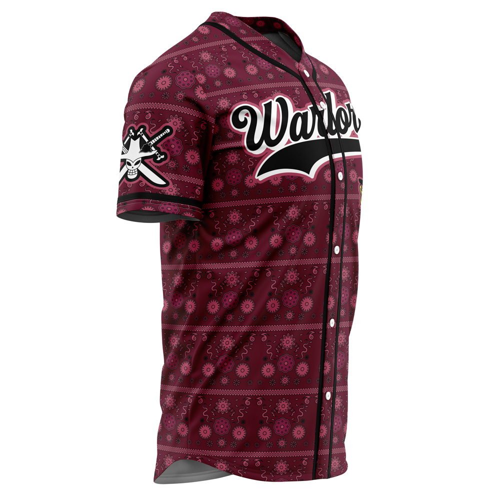Mckenzieshoponline Warlords Mihawk One Piece Personalized Baseball Jersey For Fans - Image 2