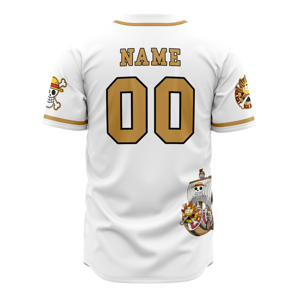 Mckenzieshoponline White Straw Hats One Piece Personalized Baseball Jersey For Fans - Image 3