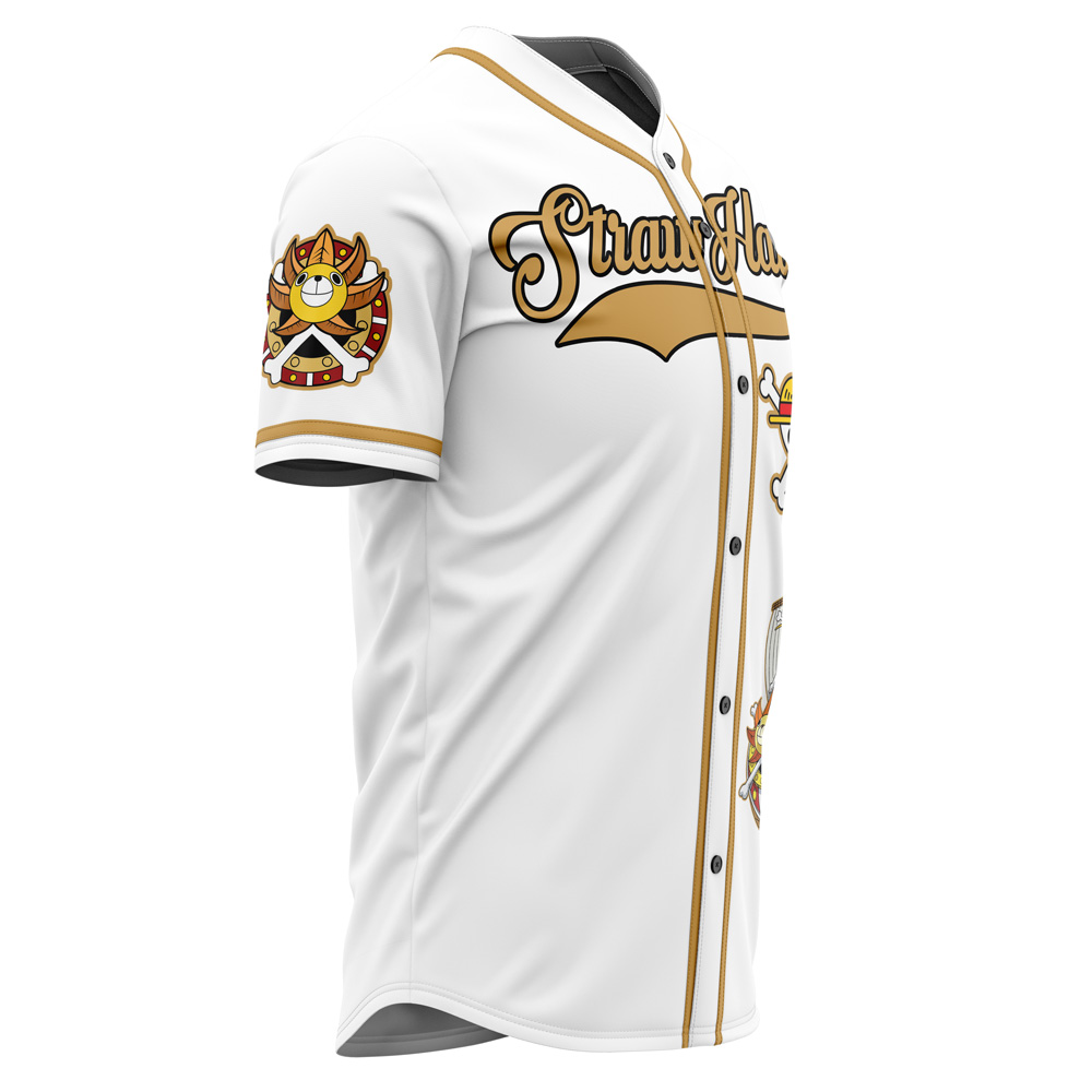 Mckenzieshoponline White Straw Hats One Piece Personalized Baseball Jersey For Fans - Image 4