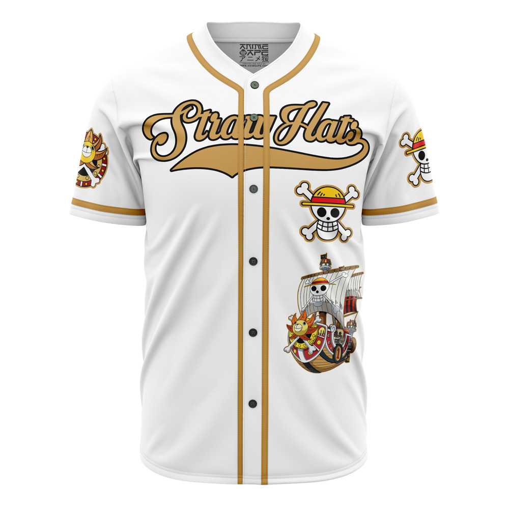 Mckenzieshoponline White Straw Hats One Piece Personalized Baseball Jersey For Fans - Image 2