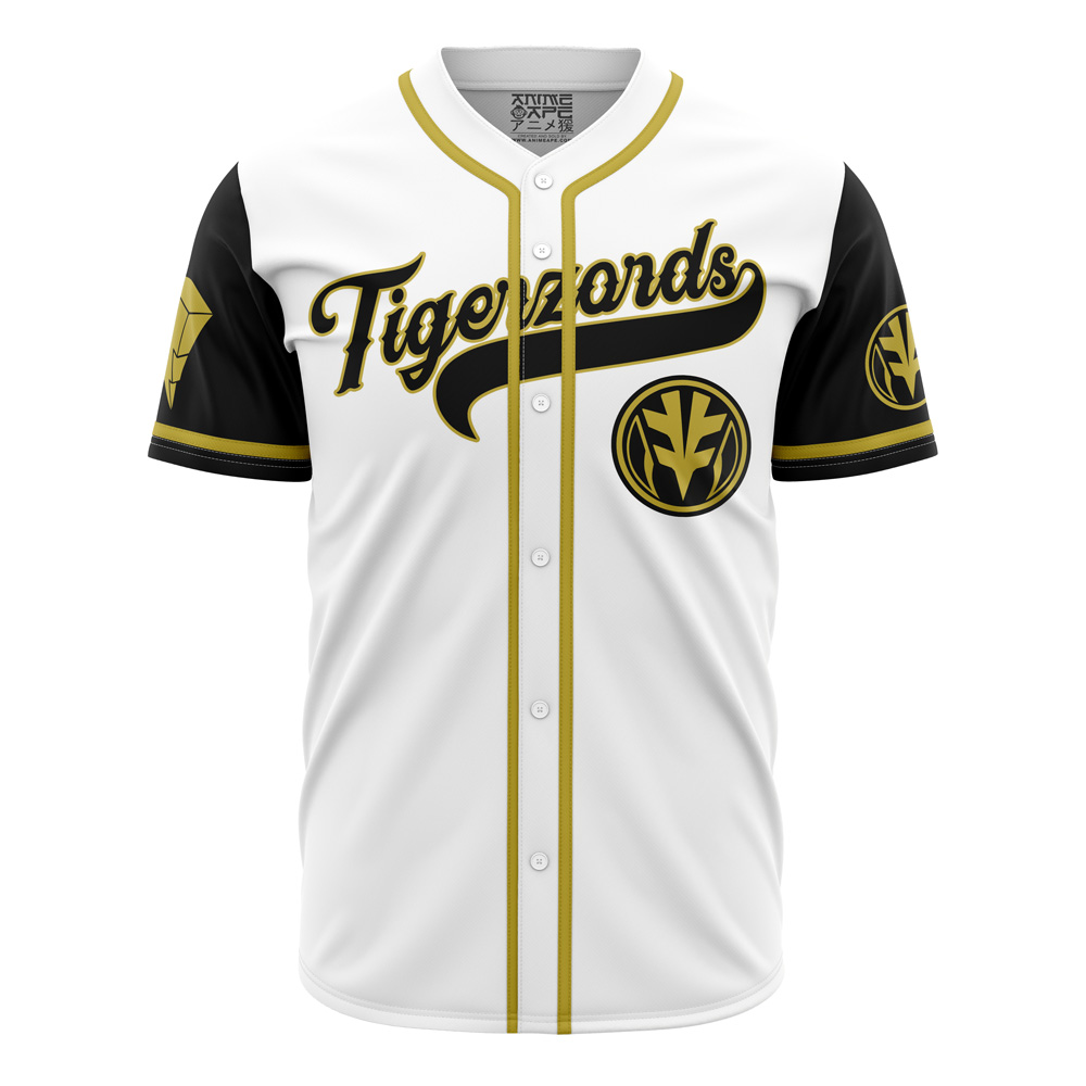 Mckenzieshoponline White Tigerzords Tommy Oliver Power Rangers Personalized Baseball Jersey For Fans