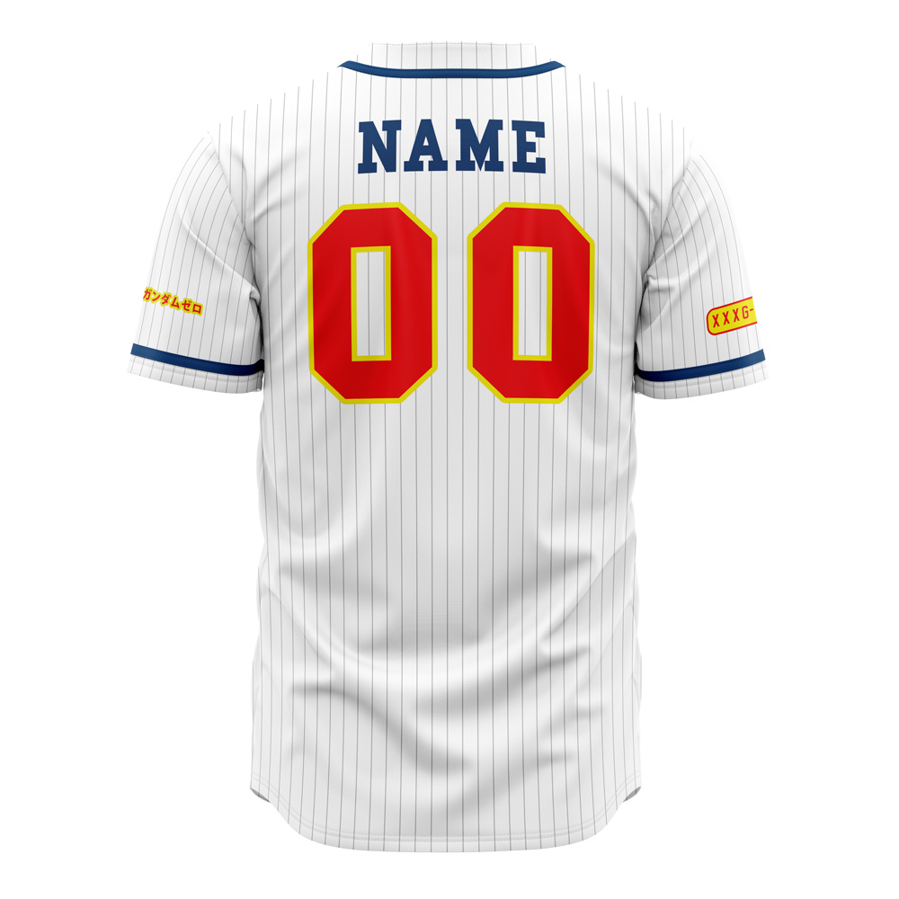 Mckenzieshoponline Wing Zero Gundam Personalized Baseball Jersey For Fans - Image 3
