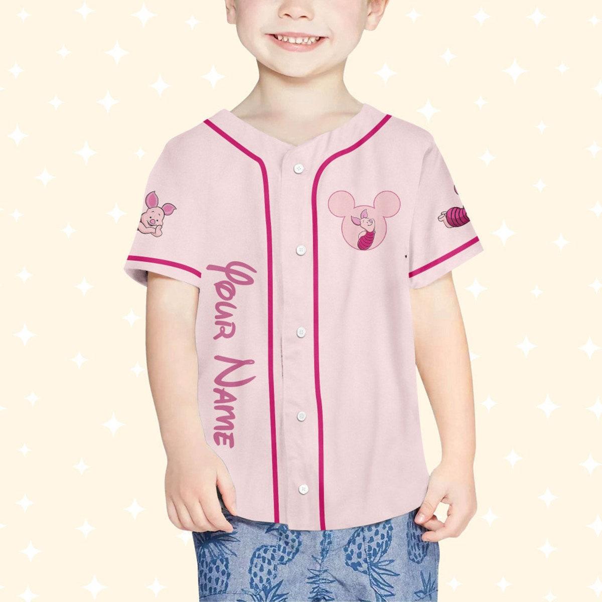 Mckenzieshoponline Winnie The Pooh Piglet Personalized Baseball Jersey For Fans - Image 5